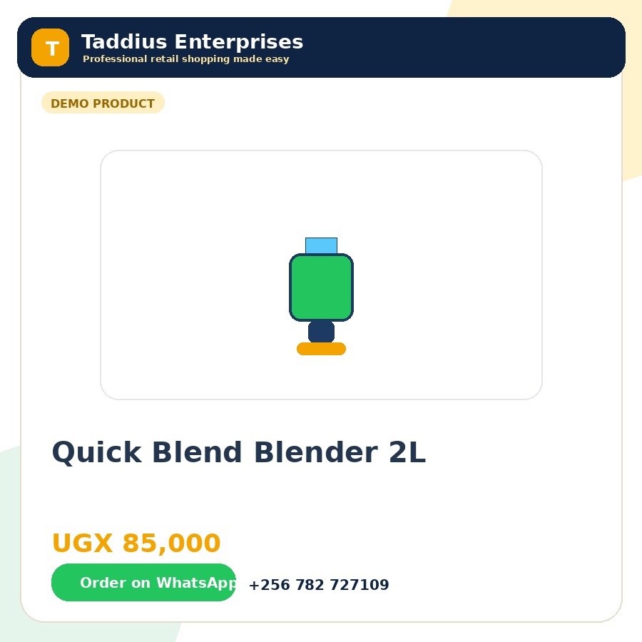 Quick Blend Blender 2L