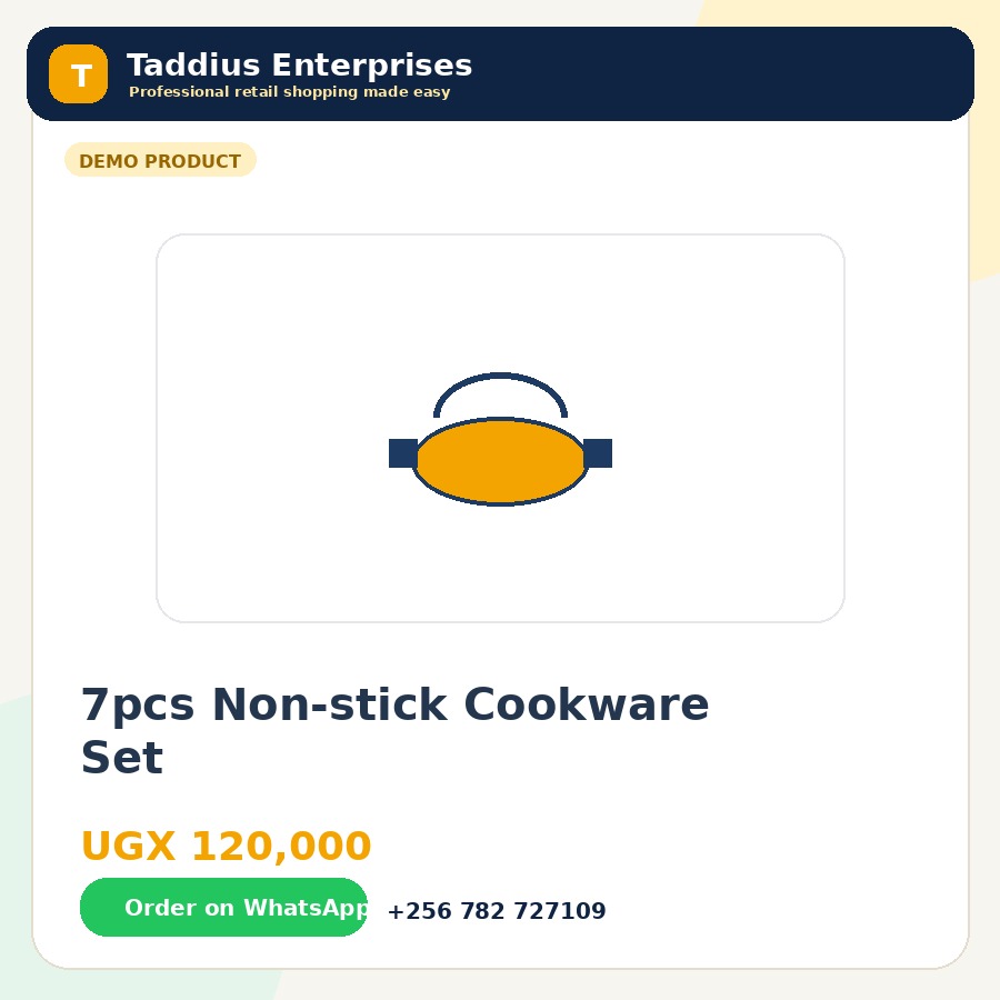 7pcs Non-stick Cookware Set