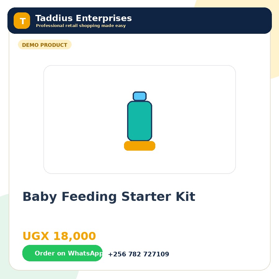 Baby Feeding Starter Kit